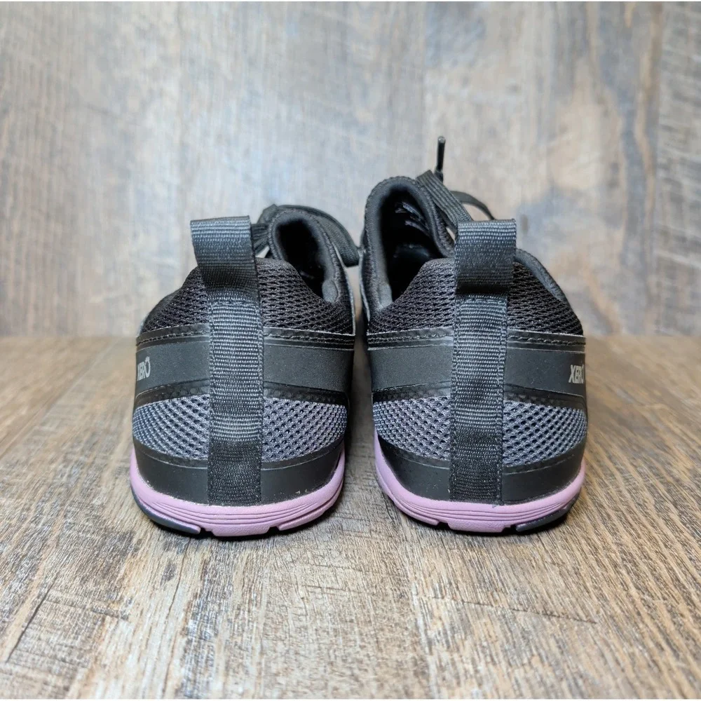 XERO Forza Runner Barefoot Minimalist Sneaker Black Elderberry Women's Size 8 - Picture 7 of 13
